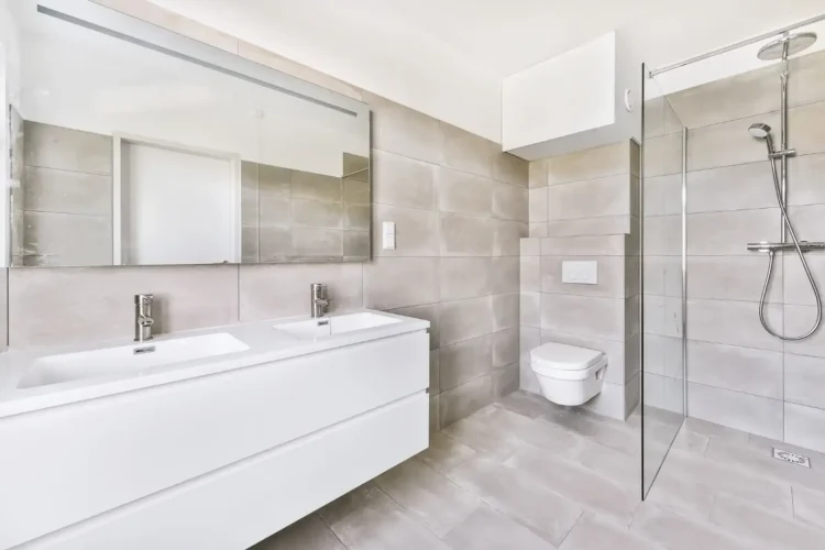 Mise en réseau d'une salle de bain